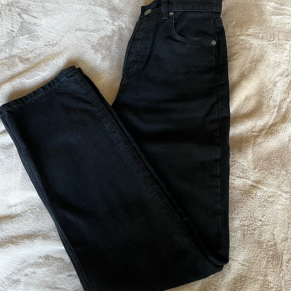 Reformation Cynthia high rise straight jeans